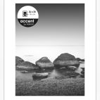 Accent Holz Fotokader Aura 24x30 cm Wit 1122001 NIEL 1 39300