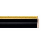 Schelp Zwart Met Gouden Lip 27 cm K1051 10510 D29 1 38657