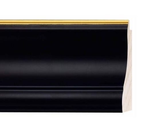Schelp Zwart Met Gouden Lip K1004 10410 D28 1 38666
