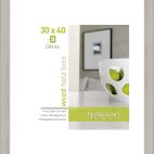 Accent Holz Fotokader Apollon 30x40 cm Silber 8988020 NIEL 1 39235