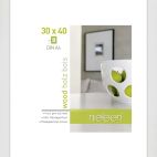 Accent Holz Fotokader Apollon 30x40 cm Wit 8988017 NIEL 1 39245