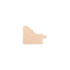 Blank Houten Schelp 40x26 166550 X 1 37442