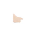 GLORIA SCHELP ZILVER 27x25 84985 X 1 36506