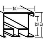 Staal Gewolkt 45 cm 079 254 X 1 38772