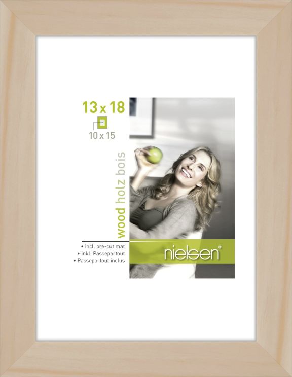 Accent Holz Fotokader Apollon 13x18 cm Natuur 8988003 NIEL 1 39130