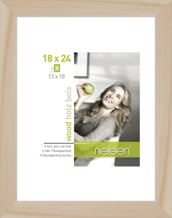 Accent Holz Fotokader Apollon 18x24 cm Natuur 8988043 NIEL 1 39155