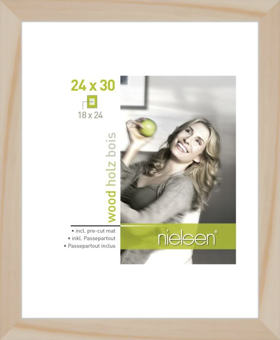 Accent Holz Fotokader Apollon 24x30 cm Natuur 8988008 NIEL 1 39205
