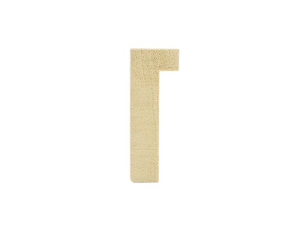 HOGE KASLIJST COMPO ZWART 20x60 75610 X 1 37891