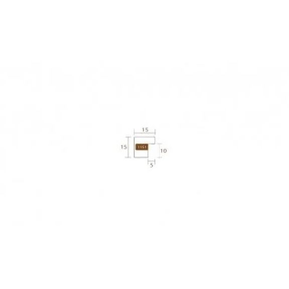 Kaslijst bruin Mansonia 15x15 11518 Kaslijst bruin Mansonia 15x15 1 38126