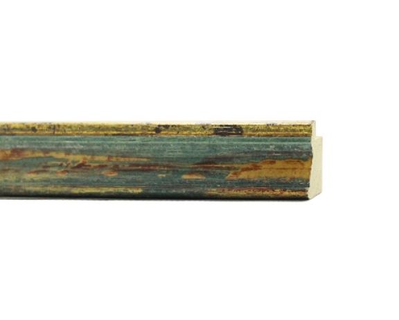 Rainbow Blauw Gouden Lip 27mm 84221 G30 1 36621