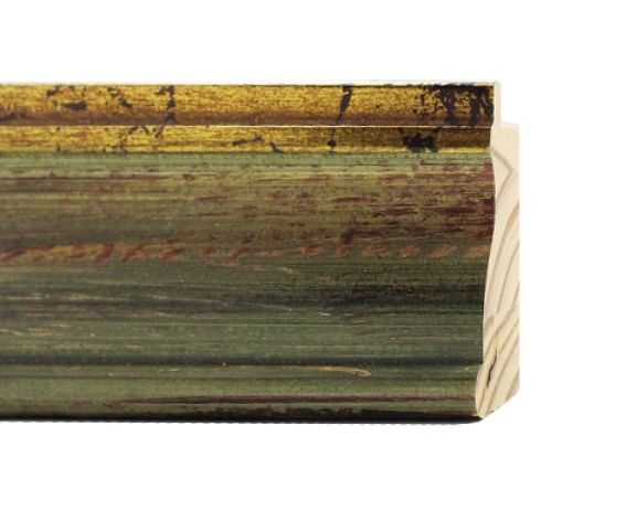 Rainbow Groen Gouden Lip 64mm 84431 G30 1 36649