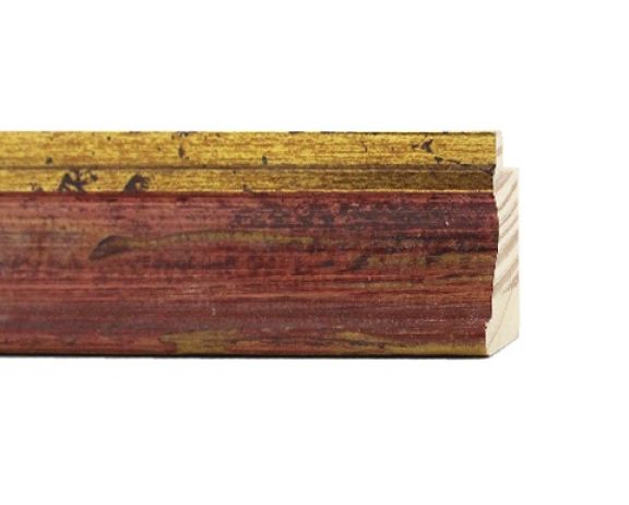 Rainbow Rood Gouden Lip 44mm 84326 G30 1 36655