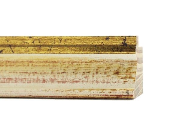 Rainbow Wit Gouden Lip 44mm 84315 G30 1 36667