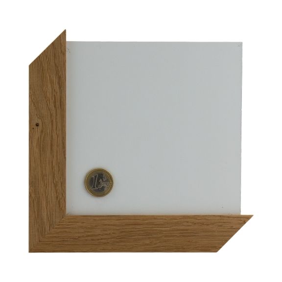 Staalfoto Solid Wood Witte Amerikaanse Eik 77667 X 1 4455